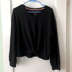 Danskin Cropped Black Sweatshirt!